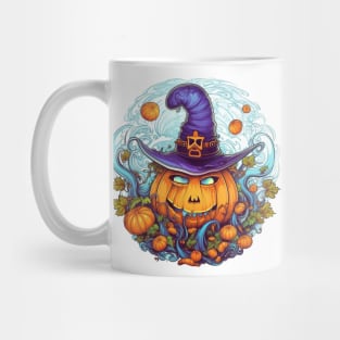 Retro Witchy Halloween #3 Mug